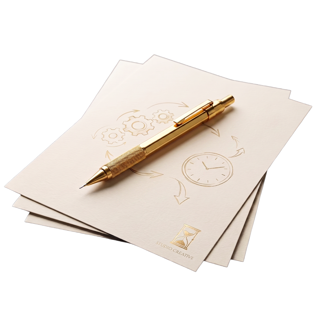 Strategy and story icon